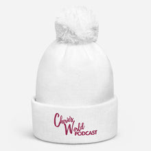 Load image into Gallery viewer, Cherie’s World Podcast Pom Pom Beanie
