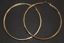 Load image into Gallery viewer, Textured Metal Hoop Earrings
